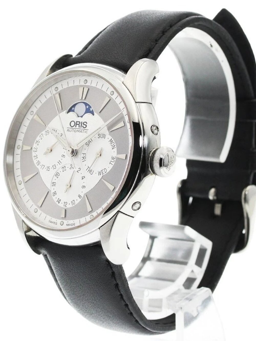 ORIS Artelier Complication 7592 Moon Phase Day Date Automatic Men's Watch_971327